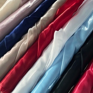 Organza fabric White Organza lace fabric Blue Organza Fabric Wedding dress fabric Sheer Shiny Organza fabric Pink Organza