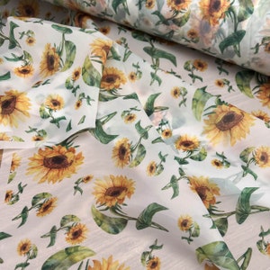 Organza floral pattern fabric Organza lace fabric Flowers Organza Fabric Wedding dress fabric Sheer Shiny Organza fabric