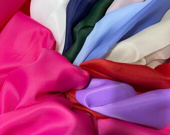 Organza fabric 3.2 yard width Blue Matte Organza fabric White Organza Fabric Wedding dress fabric Sheer Matte Ivory Organza fabric