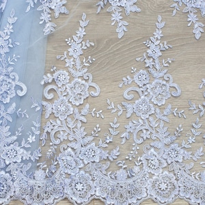 Blue Guipure Wedding Guipure lace Lace Fabric Bridal Dress Lace fabric Lace fabric Lace trim Supplier Lace trim Wedding fabric Bridal dress