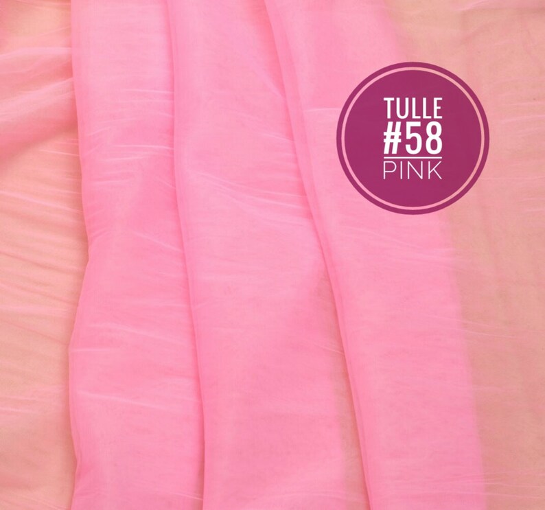 Pink Blush Tulle Fabric Wedding Tulle Wholesale Tulle by Etsy