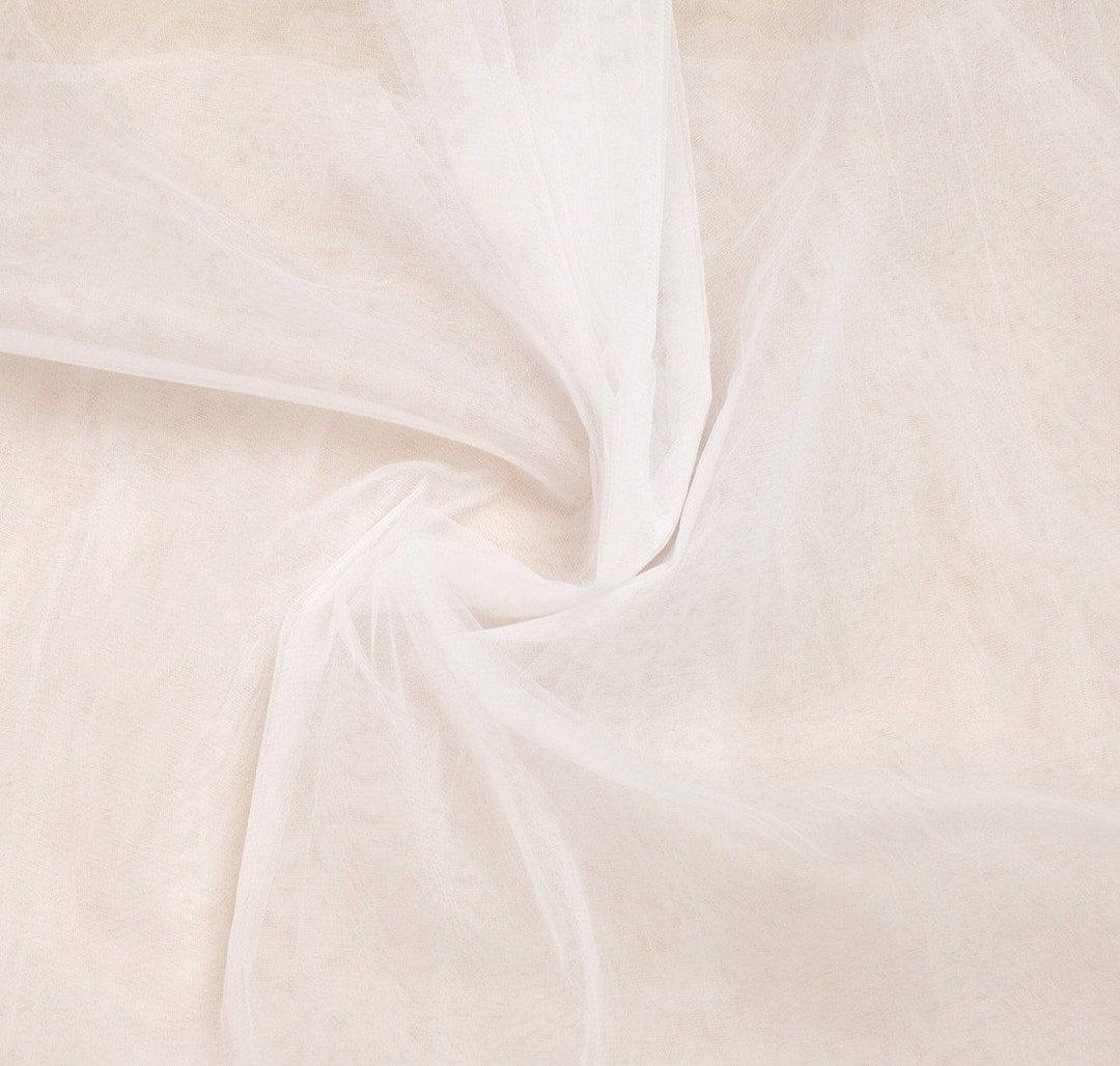 T001 White Soft Tulle Fabric Wedding Tulle Wholesale Tulle Etsy