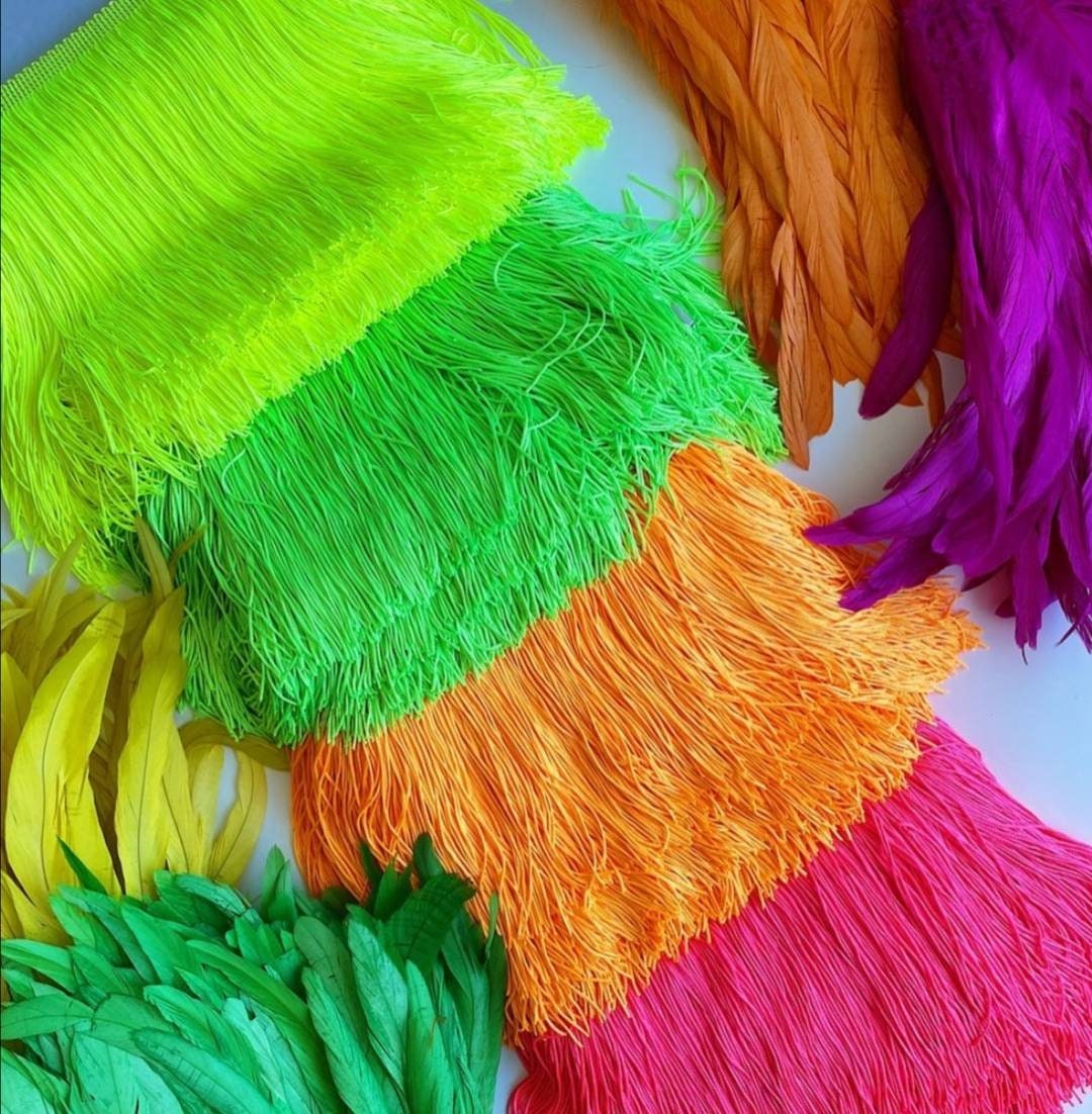 Fringe Trim 6'' Inch Long Fringe Long Fringe Fringe Etsy