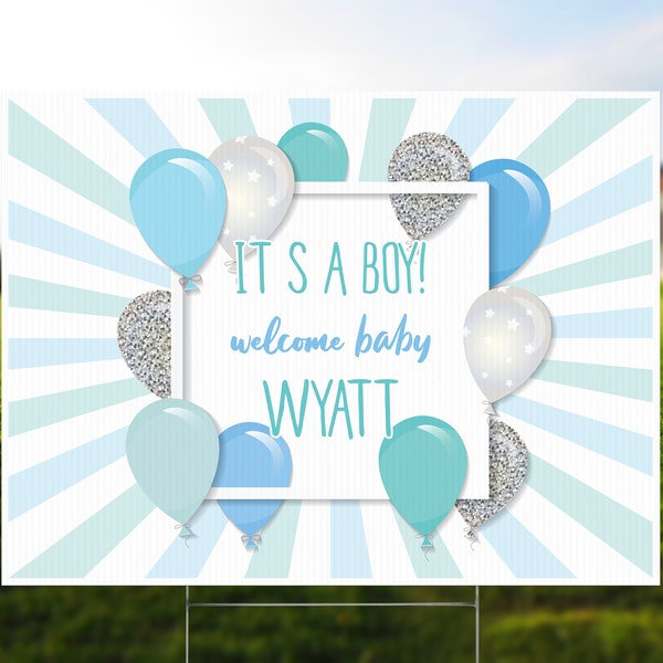 Baby Yard Sign Etsy