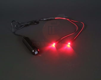 Kit de luces LED para disfraz y cosplay con batería externa USB