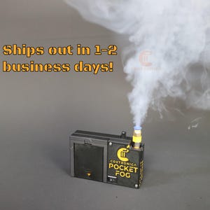 Mini Smoke Machine v3 • Handheld Fog Effect for Cosplay, Tabletop Gaming, Photography and Costume Props