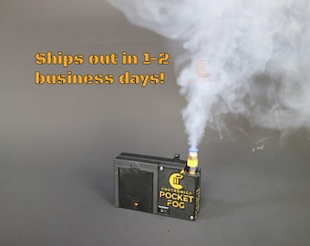 Miniaturowa maszyna do dymu v3 • Przenośna maszyna do tworzenia mgły do cosplayu, gier planszowych, fotografii i kostiumów