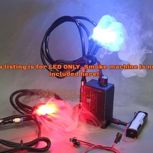 Bright led ADD-ON for mini smoke machine (cotronica fog machine NOT included)