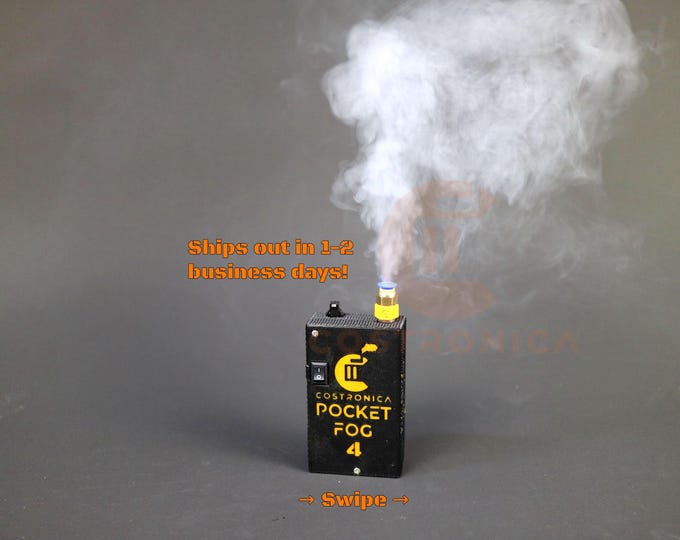 Micro Fog Machine v4 (COSTRONICA Pocket Fog v4) - for fog effects in costumes, cosplay and miniatures