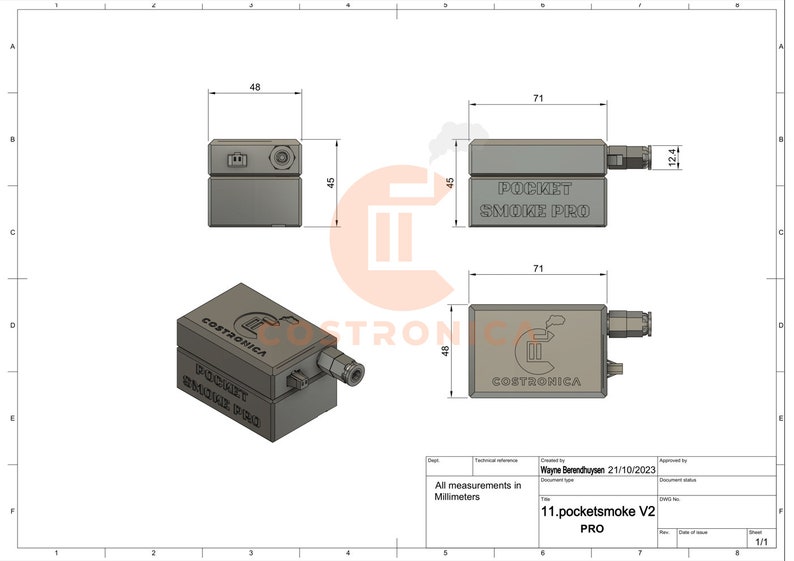 Mikrorauchmaschine PRO v2 Costronica Pocket PRO v2 Bild 10