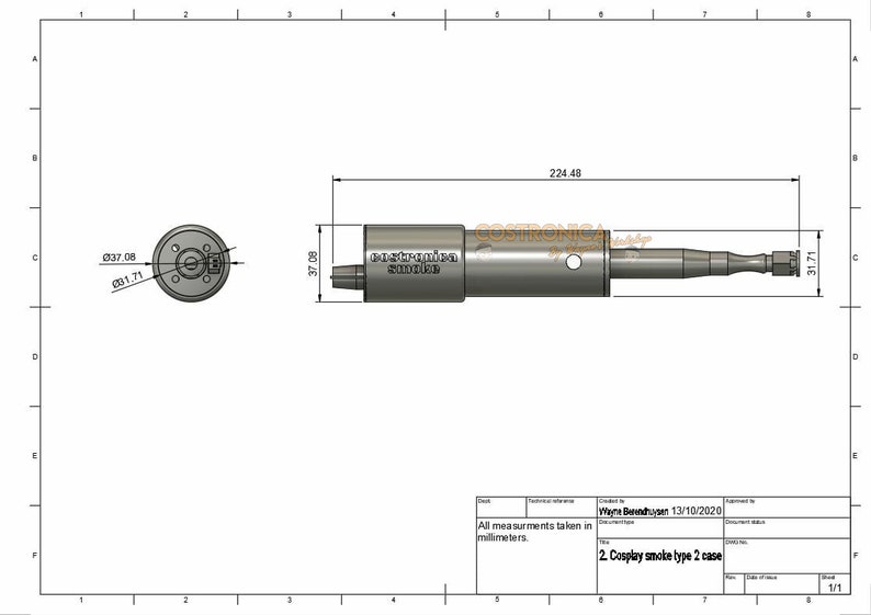 Mini Smoke Machine costronica type2 image 8