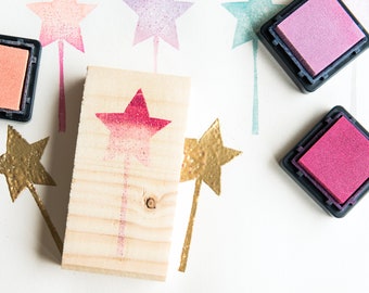 magic wand rubber stamp