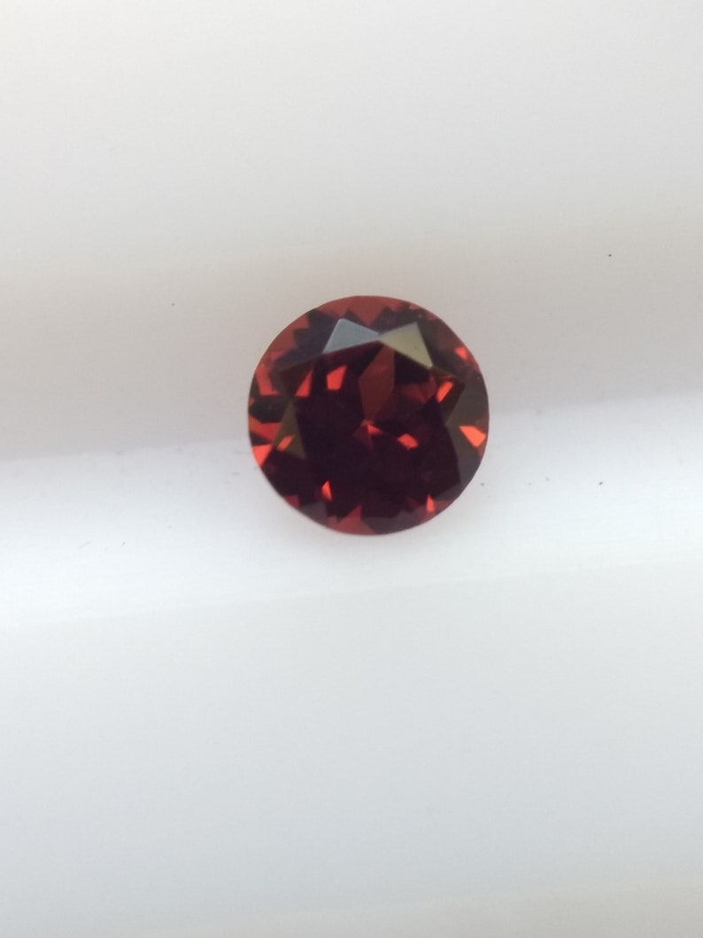 January Birth Stone Garnet Red Round Shape 2mm Size