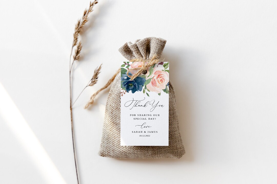 100 Etichette Personalizzate Per Bomboniere Matrimonio – 7x4.5 Cm, Cartoncino Qualità, Colore Mauve, Progettate Da Darling Souvenir
