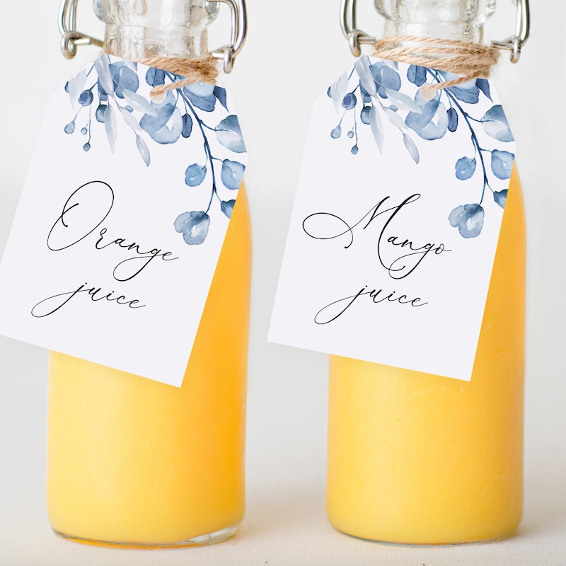 Mimosa Tags - Etsy