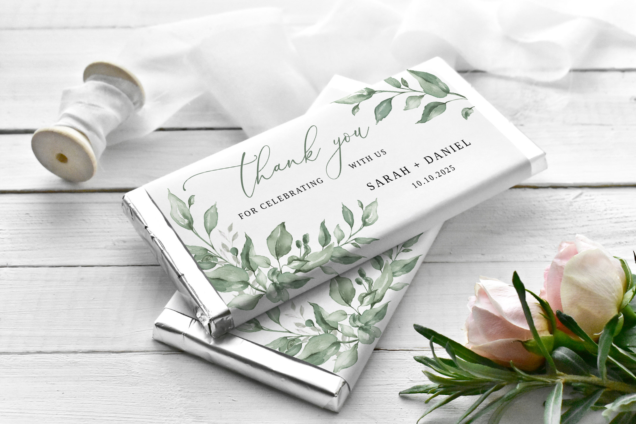 Envoltorios de caramelo verde salvia, plantilla de envoltorio de barra de  chocolate, envoltorio de caramelo de boda verde salvia, favores de  chocolate, etiqueta de favor de barra de caramelo, B8 - Etsy, image size:2200x1467