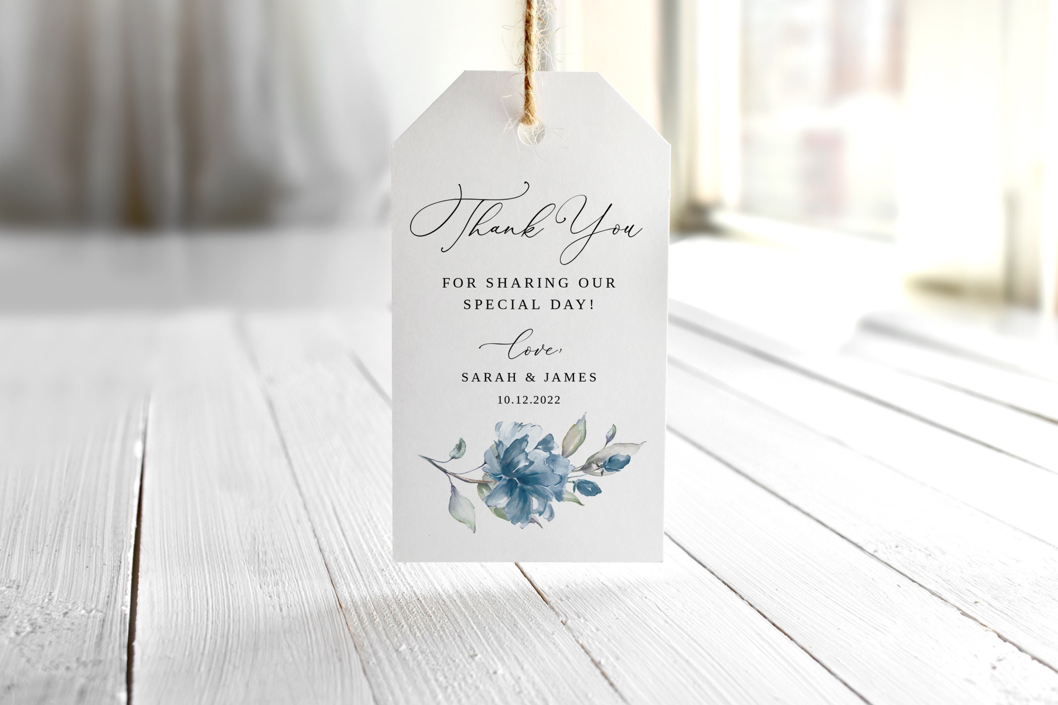 100 pz rettangolare personalizzato wedding favor Gift etichette personalizzate cartellini - colori disponibili Pink
