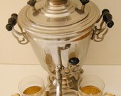 Vintage Russian Electric Samovar USSR 1989 bonus