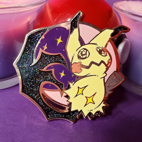 Mimic - Ghost Poke Enamel Pin