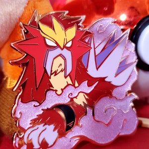 Legendary Fire Dog - Poke Enamel Pin