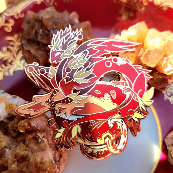 Rooibos Tea Dragon - Enamel Pin