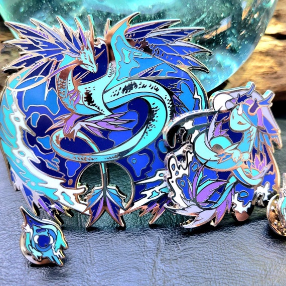 2021 GF Elemental Dragons Pin Set