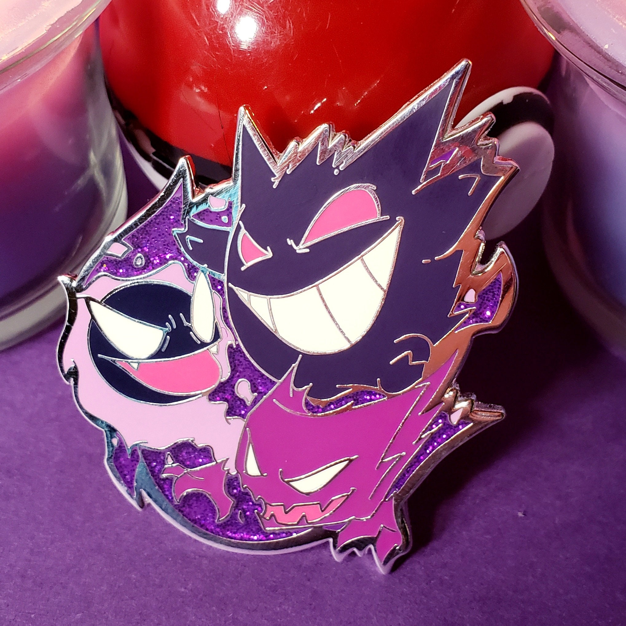 POKEMON CENTER ORIGINAL Hair Clip Gengar