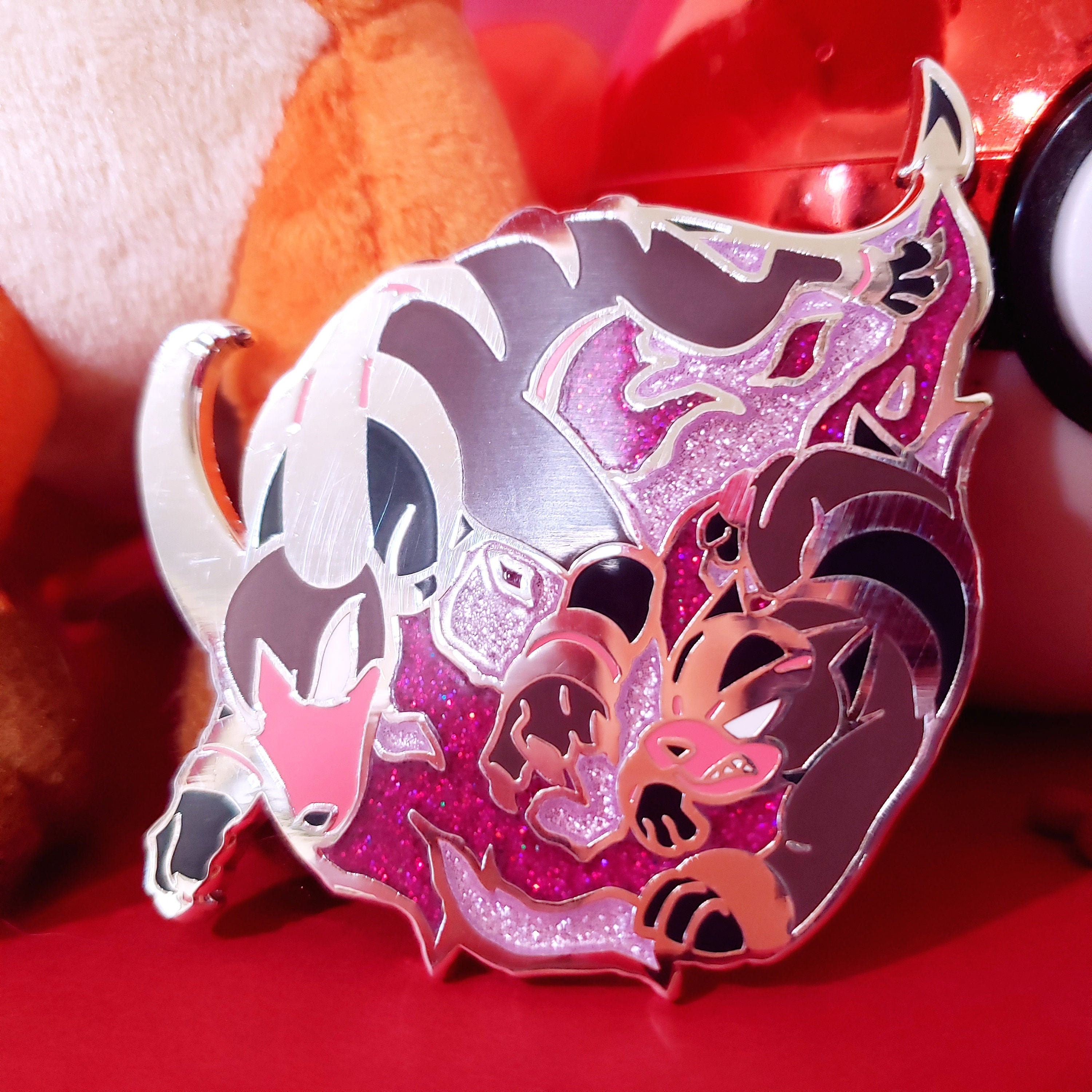 Mewtwo Legendary Psychic Pokémon Enamel Pin 