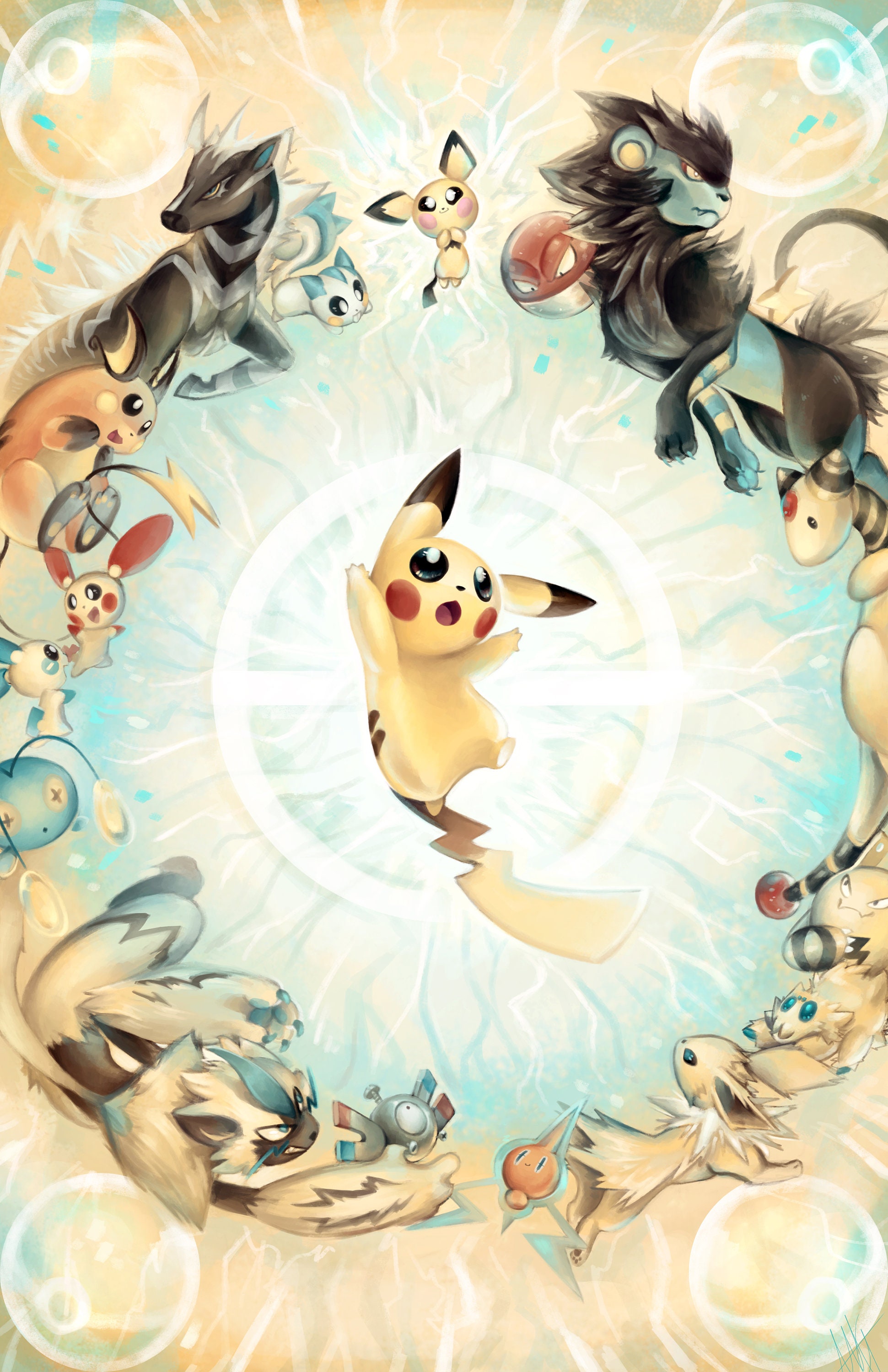 Poster con Foto Personalizzato Pokemon Pikachu – Smart Print