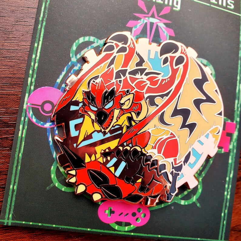 Rathalos Dragon Enamel Pin