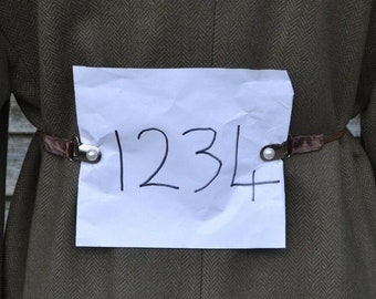 Equestrian Competitor Event Riding Showing NUMBER CLIP Lots of Styles and Colours ADULTS