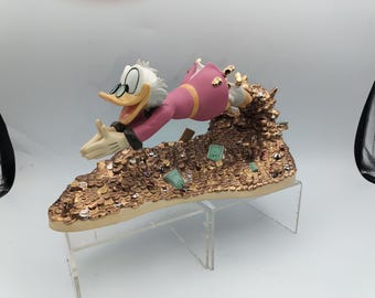 WDCC Scrooge McDuck~Pool of Riches~Figurine~Walt Disney Classic Collection~Donald Duck