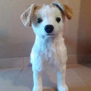 Plush Dog Jack Russell Terrier