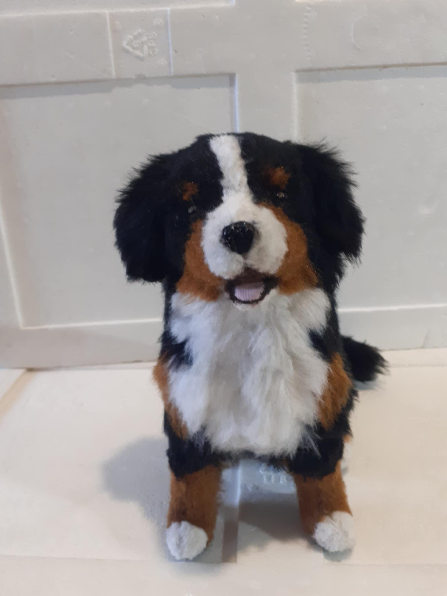 【最終価格】アートドール/ぬいぐるみ/実寸大/バーニーズマウンテンドッグ ぬいぐるみのバーニーズ・マウンテン・ドッグ - Etsy 日本