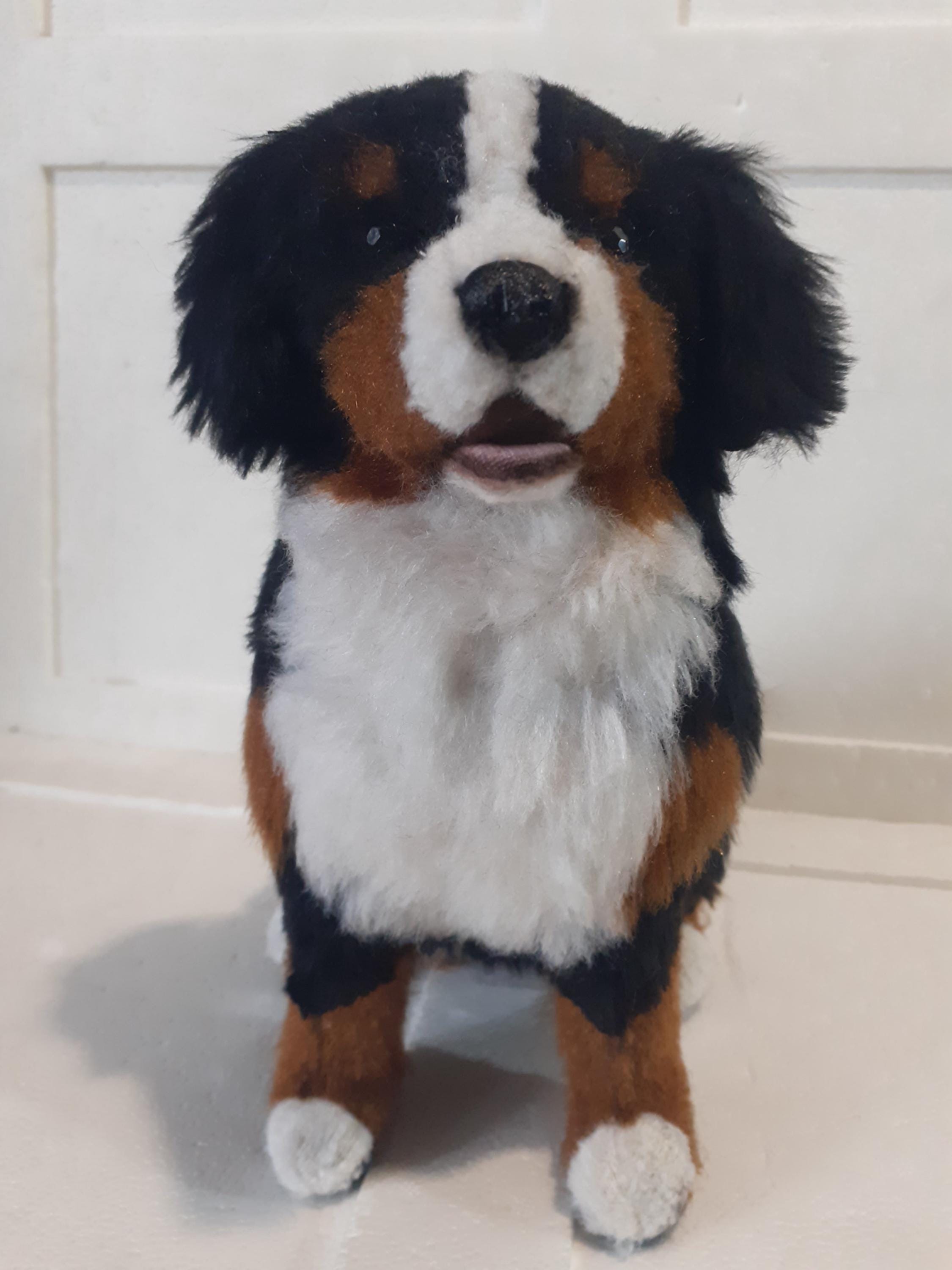 ぬいぐるみのバーニーズ・マウンテン・ドッグ - Etsy 日本