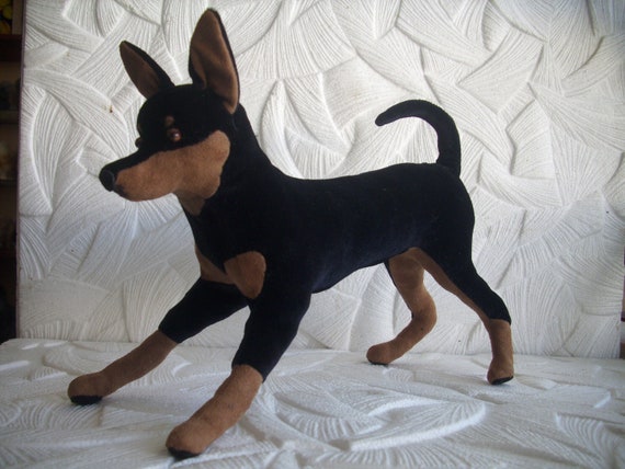 miniature pinscher plush