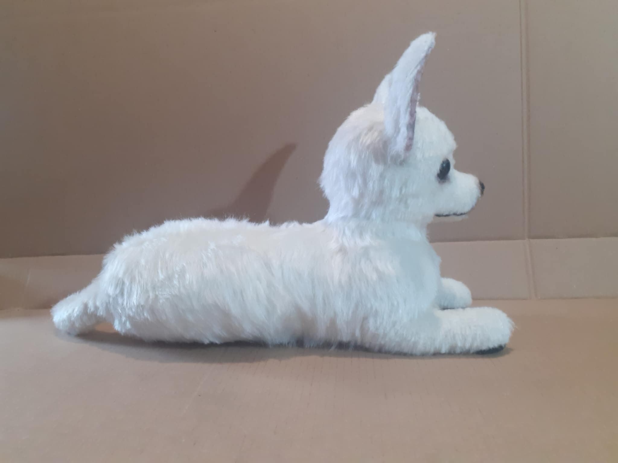 黒または白のチワワのぬいぐるみペットの置物 - Etsy 日本