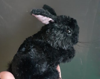 Stuffed Bunny Black - Etsy Stuffed Bunny Black - Etsy