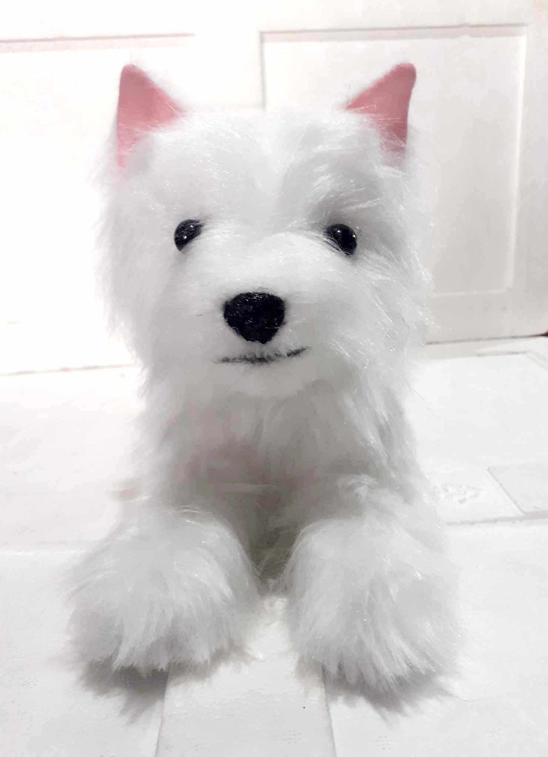 Perro de peluche West Highland White Terrier - Etsy México, image size:1080x1493