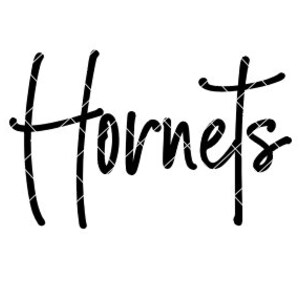 Hornets sports - SVG/DXF/PNG file for cutting machines and sublimation