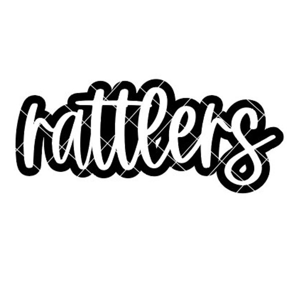 Rattlers - SVG/DXF/PNG file for cutting machines and sublimation