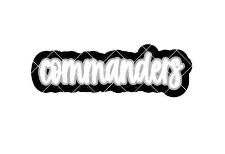 Commanders - SVG/DXF/PNG File for Cutting Machines and Sublimation ...