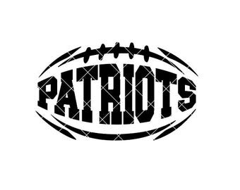 Patriots Football - SVG/DXF/PNG file for cutting machines and sublimation