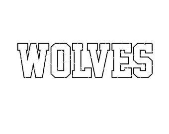 Wolves - SVG/DXF/PNG file for cutting machines and sublimation