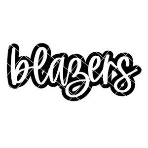 Blazers - SVG/DXF/PNG file for cutting machines and sublimation