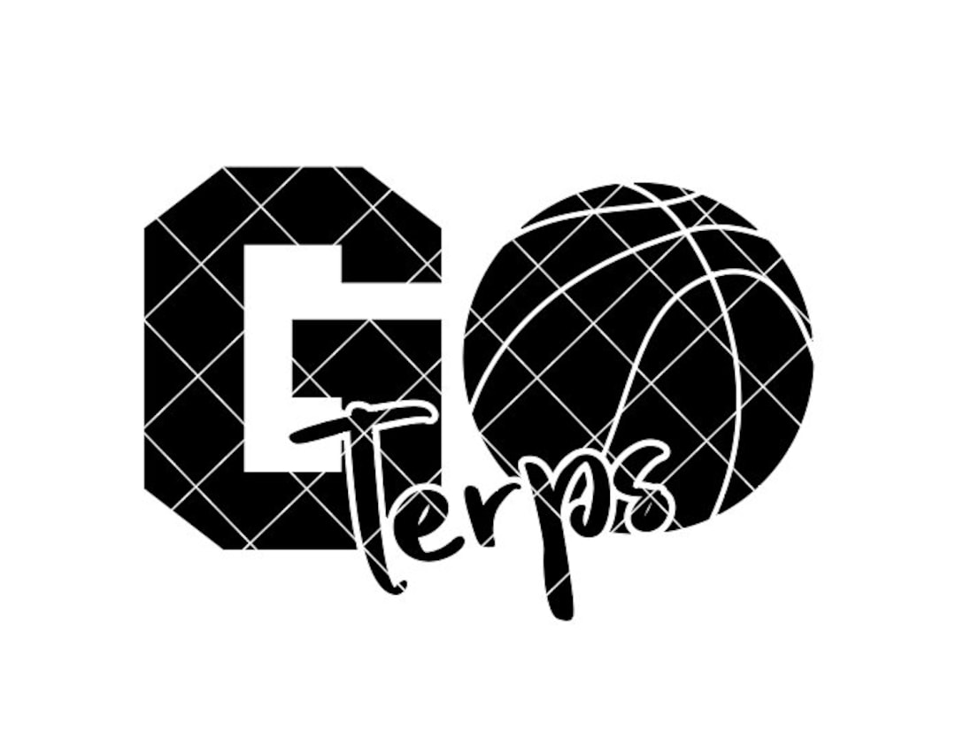Go Terps Basketball SVG/DXF/PNG File for Cutting Machines Etsy Canada