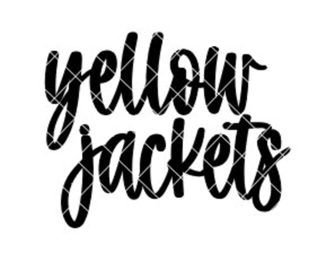 Yellow Jackets - SVG/DXF/PNG File for Cutting Machines and Sublimation ...
