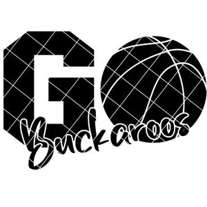 Go Buckaroos Basketball - SVG/DXF/PNG file for cutting machines and sublimation