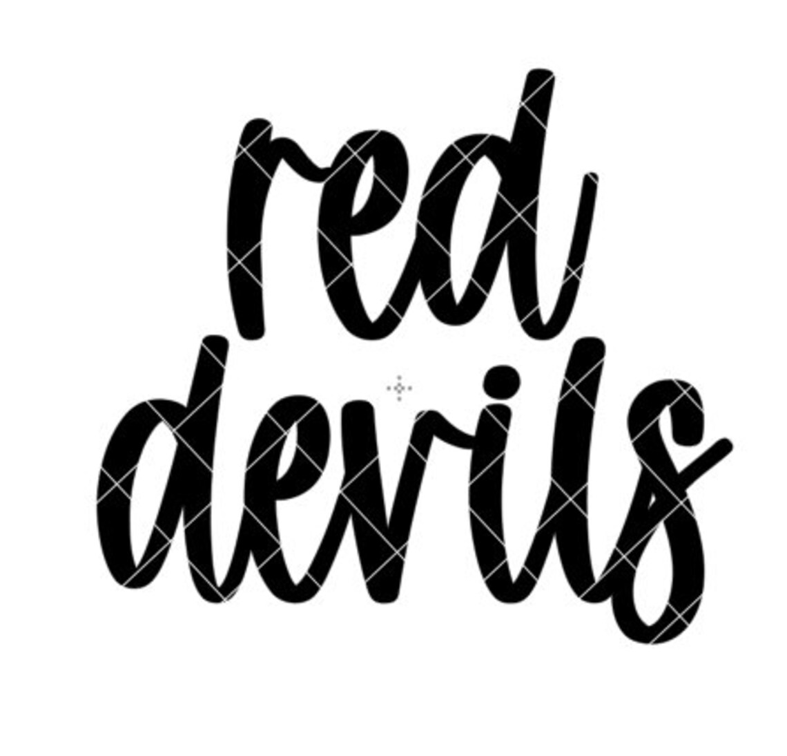 Red Devils SVG/DXF/PNG File for Cutting Machines and Etsy