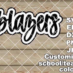 Blazers with Thin Outline - SVG/DXF/PNG file for cutting machines or sublimation